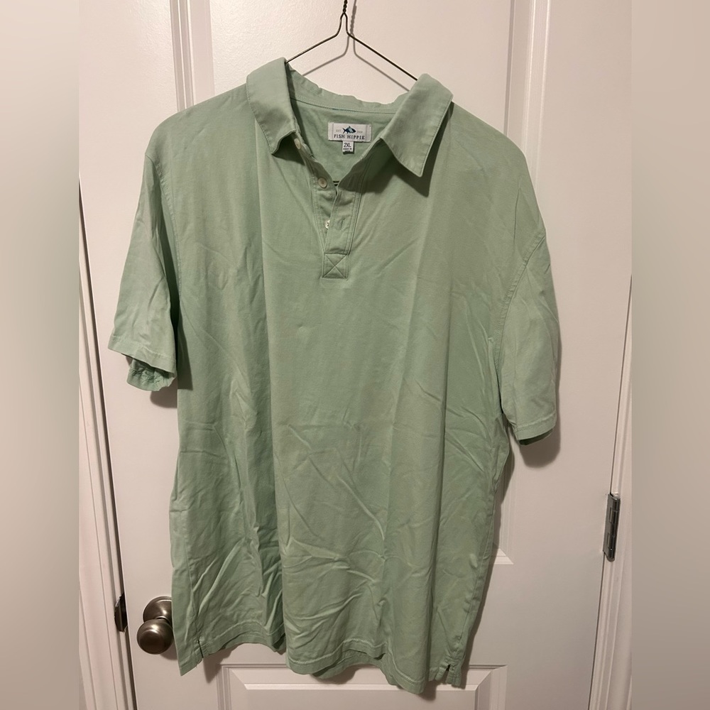 2XL Mens Fish Hippie -LIKE NEW-